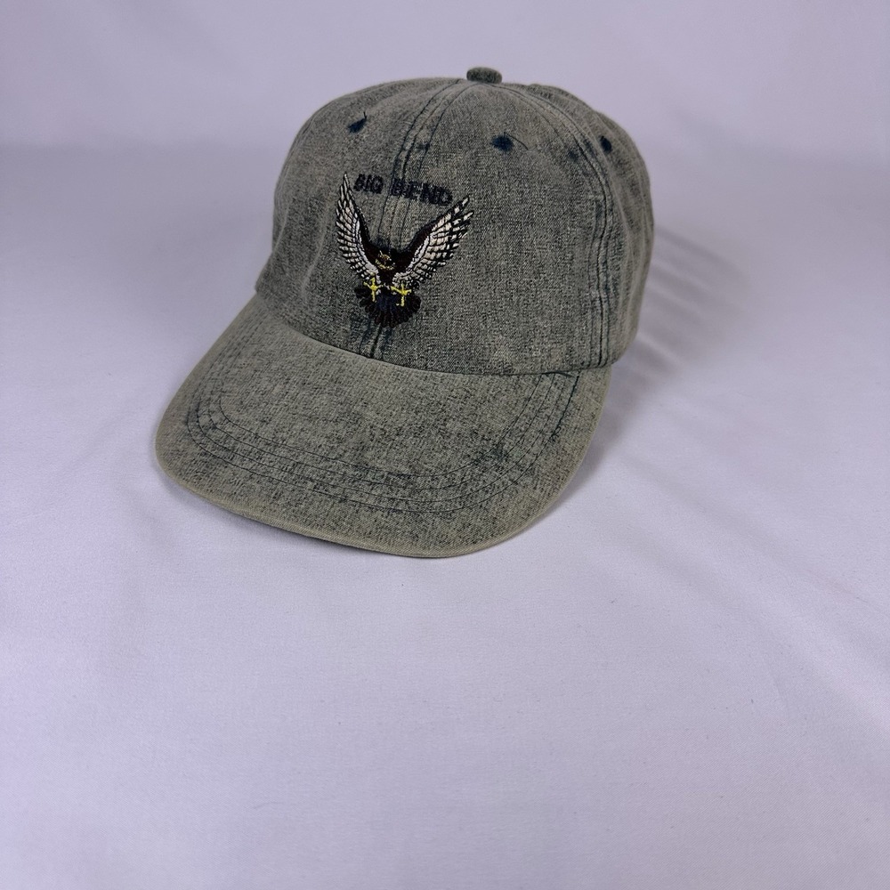 Big Bend Hat Chambray Hook & Loop Cap Eagle